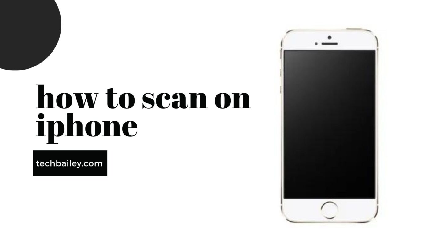 how to scan on iphone